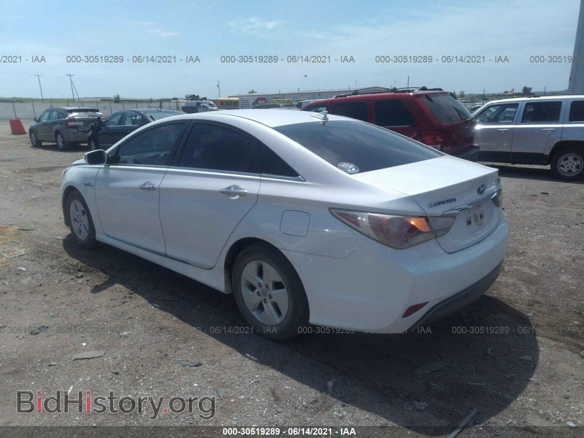 2012 HYUNDAI SONATA - VIN: KMHEC4A43CA033476 - Фото 3