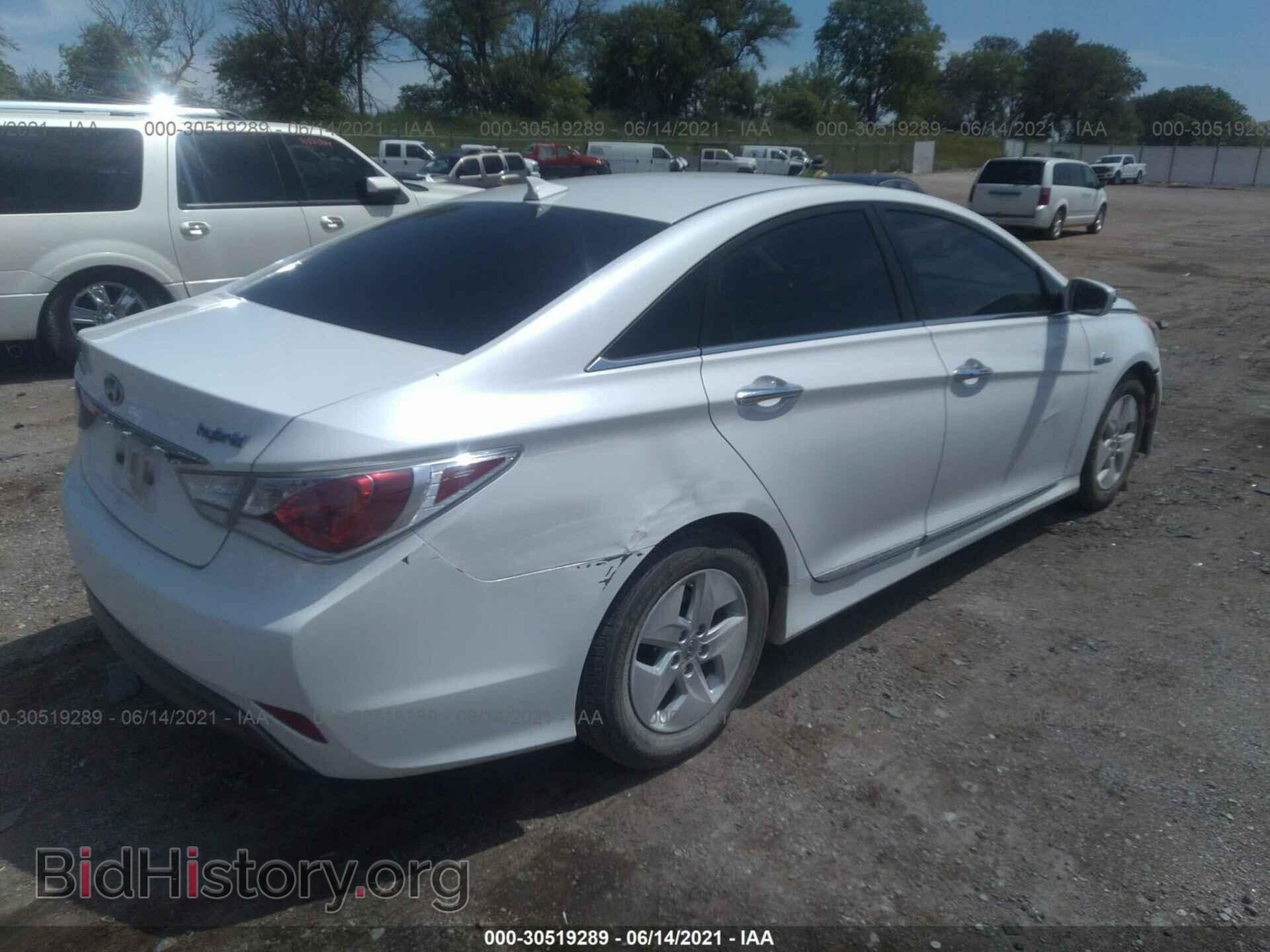 2012 HYUNDAI SONATA - VIN: KMHEC4A43CA033476 - Фото 4