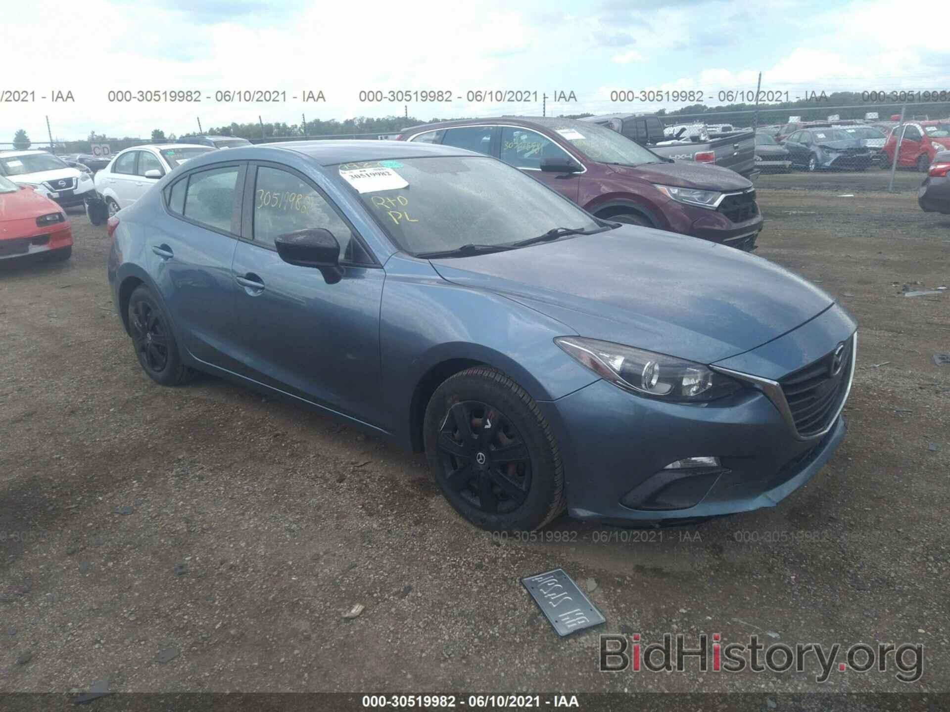 Photo JM1BM1T74E1163392 - MAZDA MAZDA3 2014