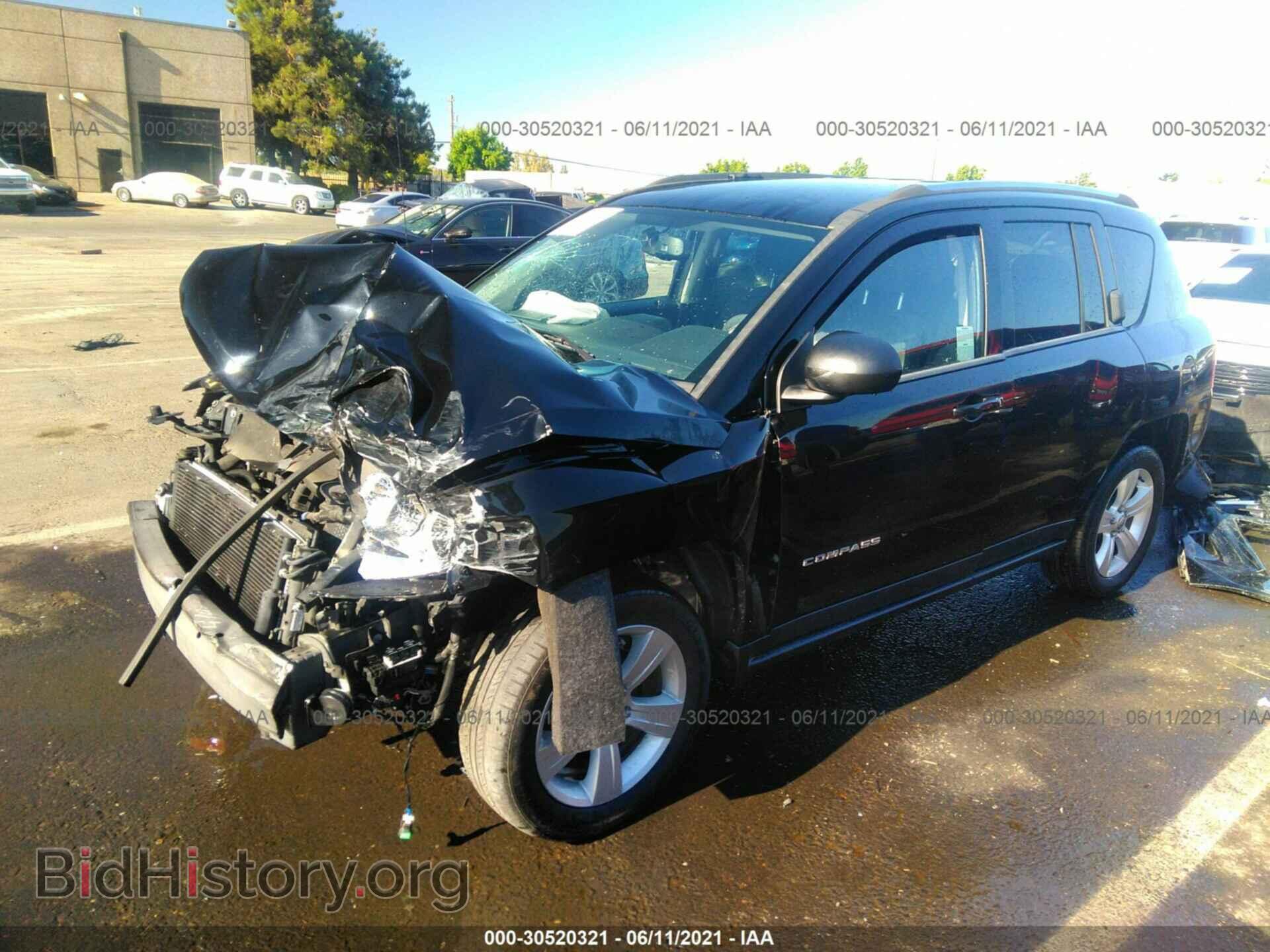 2013 JEEP COMPASS - VIN: 1C4NJDBB6DD217804 - Фото 2
