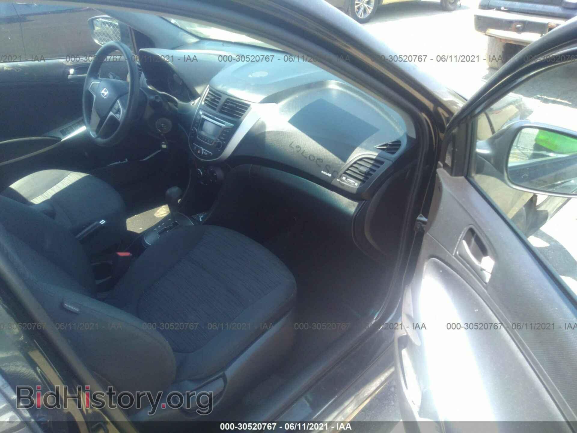 2016 HYUNDAI ACCENT - VIN: KMHCT5AE7GU272541 - Фото 5
