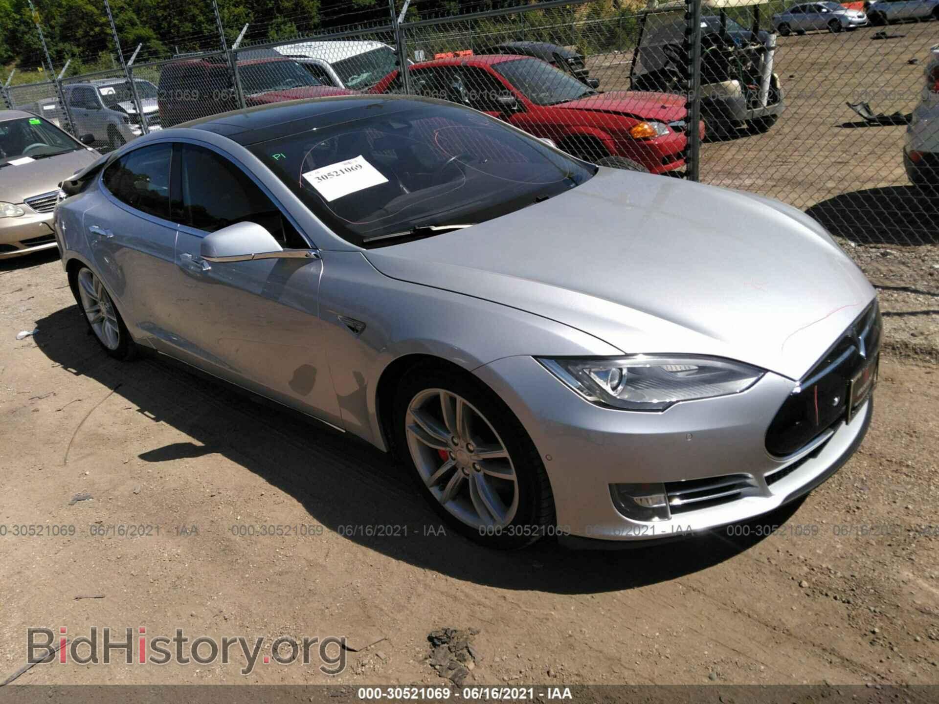 Photo 5YJSA1H20EFP62724 - TESLA MODEL S 2014