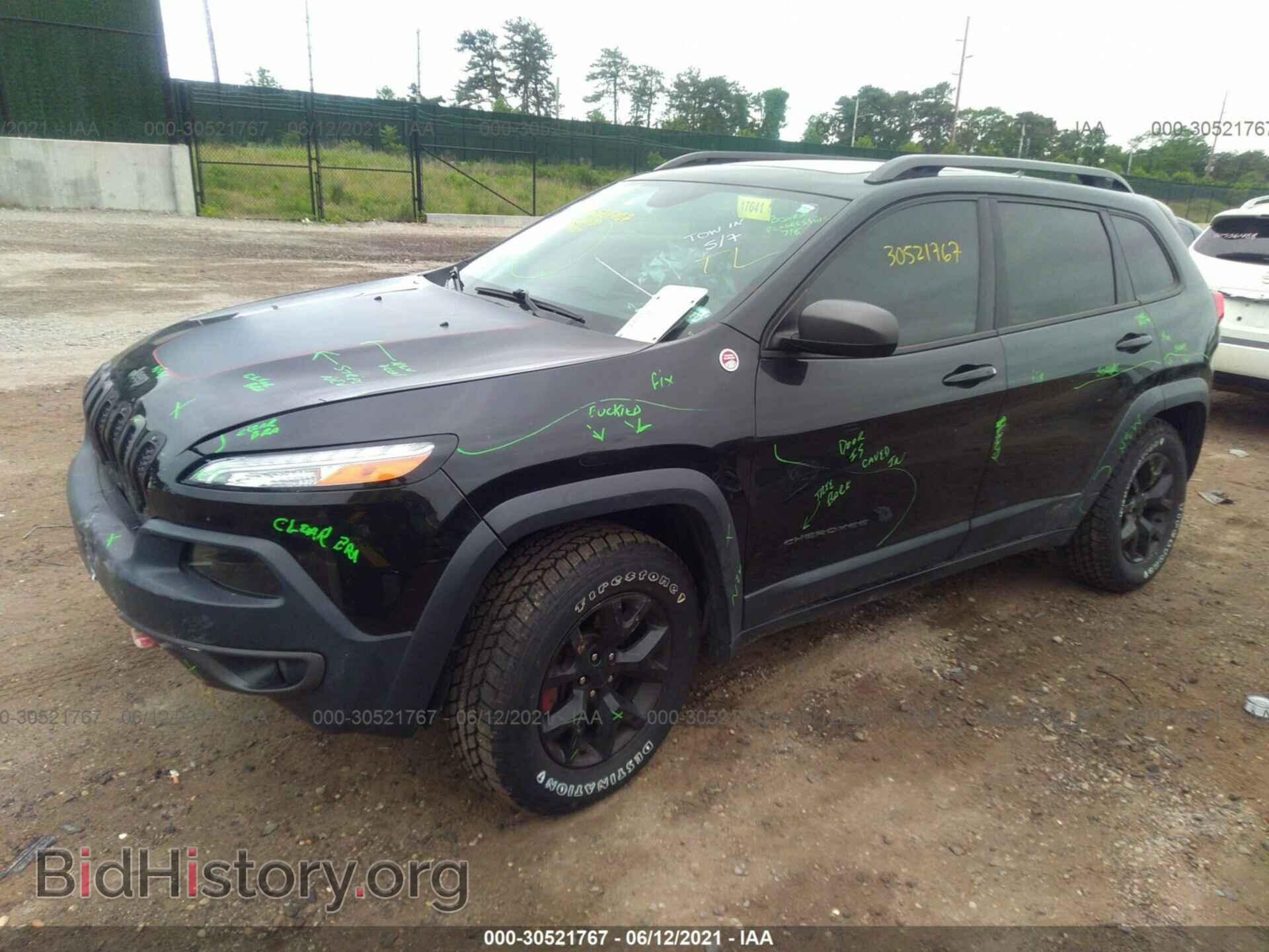 2016 JEEP CHEROKEE - VIN: 1C4PJMBS2GW112694 - Фото 2