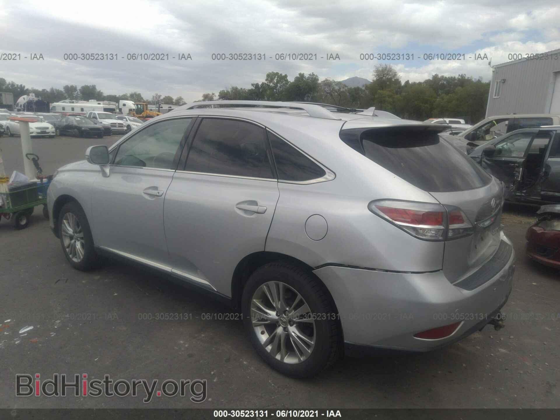 2013 LEXUS RX 350 - VIN: 2T2BK1BA6DC224573 - Фото 3