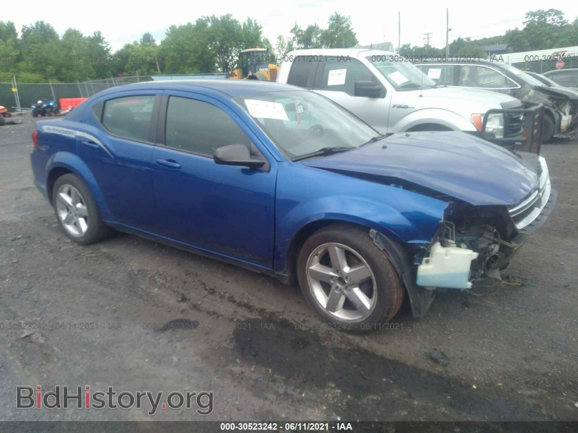 Фотография 1C3CDZAB7DN536138 - DODGE AVENGER 2013