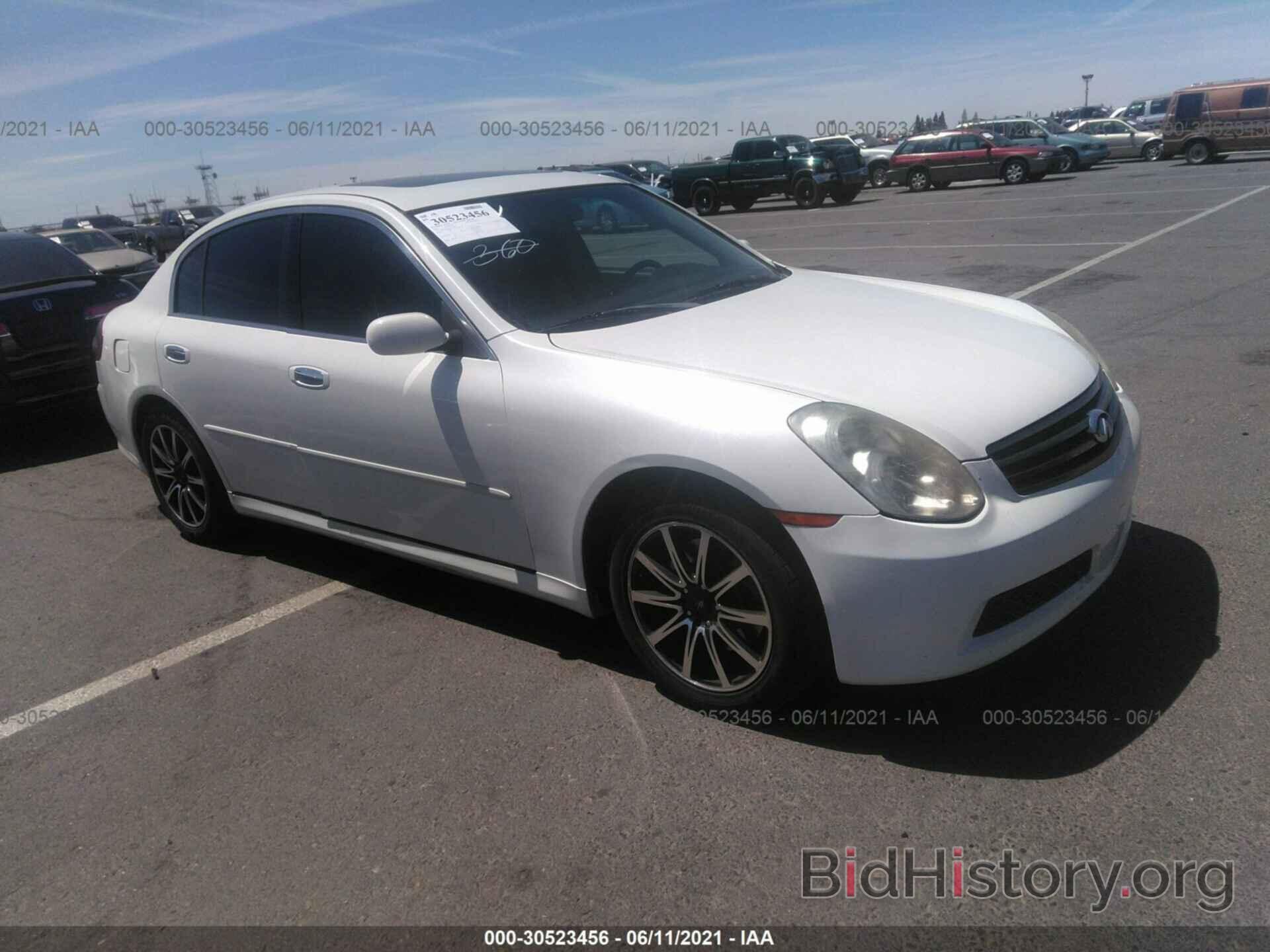 Photo JNKCV51E16M512582 - INFINITI G35 SEDAN 2006