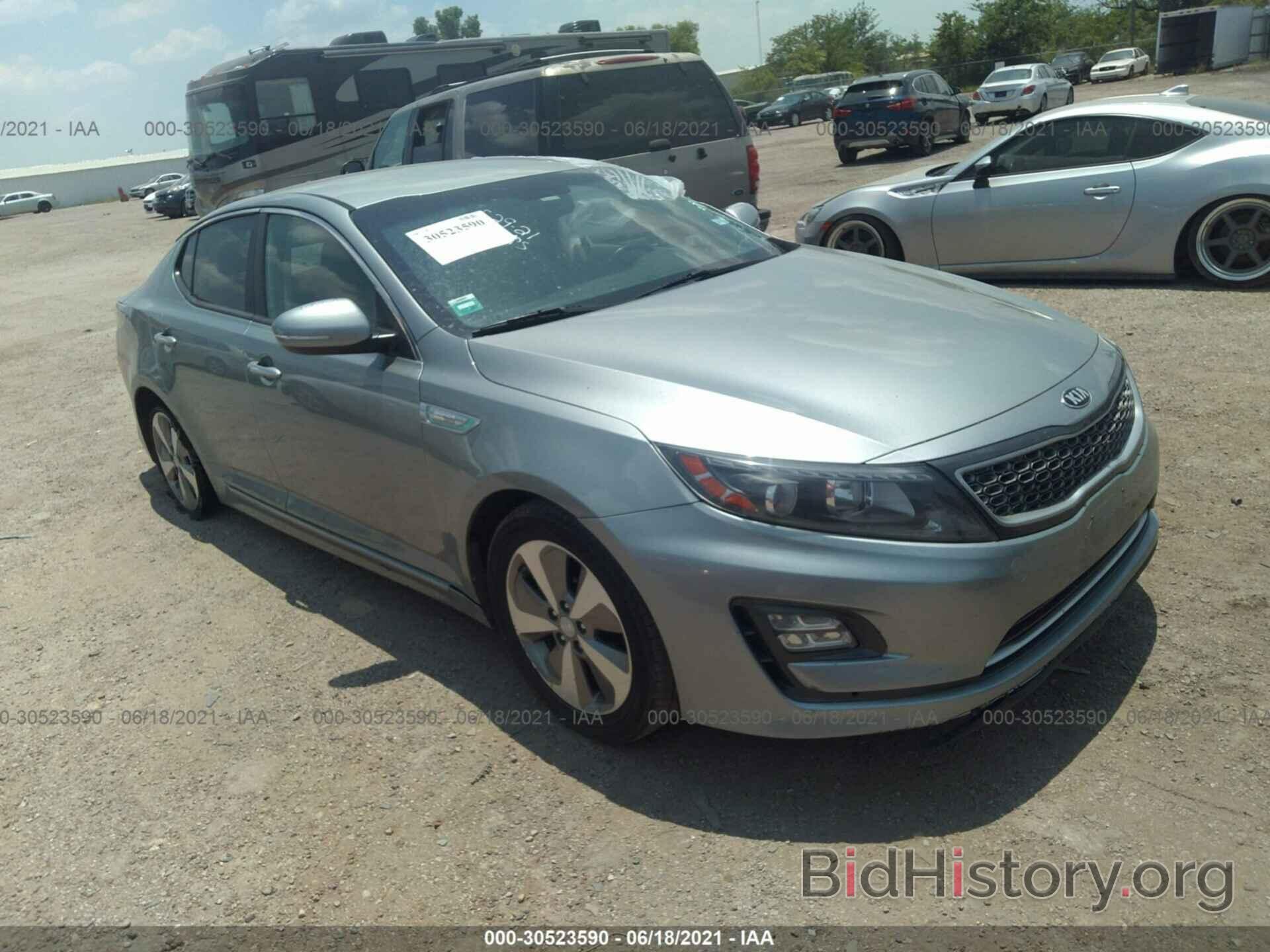 Фотография KNAGN4AD5E5074577 - KIA OPTIMA HYBRID 2014