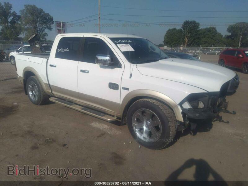 2012 RAM 1500 Laramie Longhorn (VIN 1C6RD7PT2CS158358) — фото 1 из 11, IAAI, повреждение: передняя часть