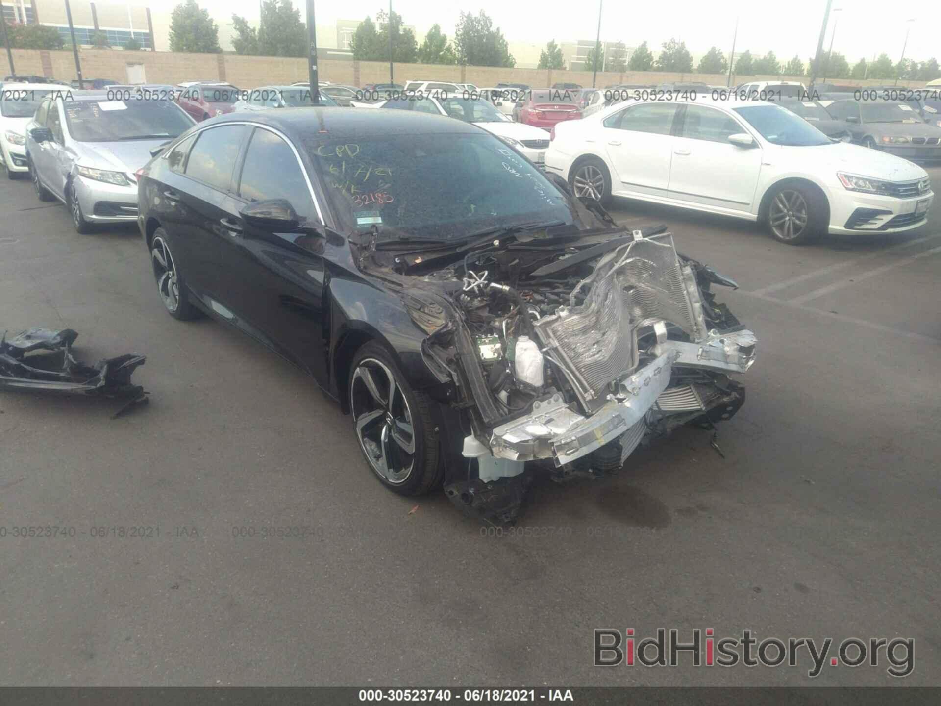 Photo 1HGCV1F31MA002489 - HONDA ACCORD SEDAN 2021