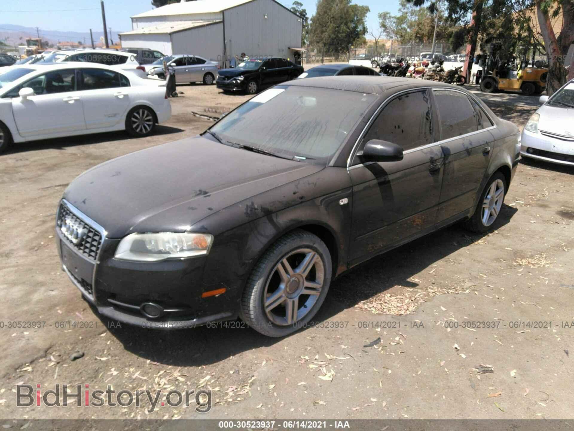 2008 AUDI A4 - VIN: WAUDF78E58A097434 - Фото 2