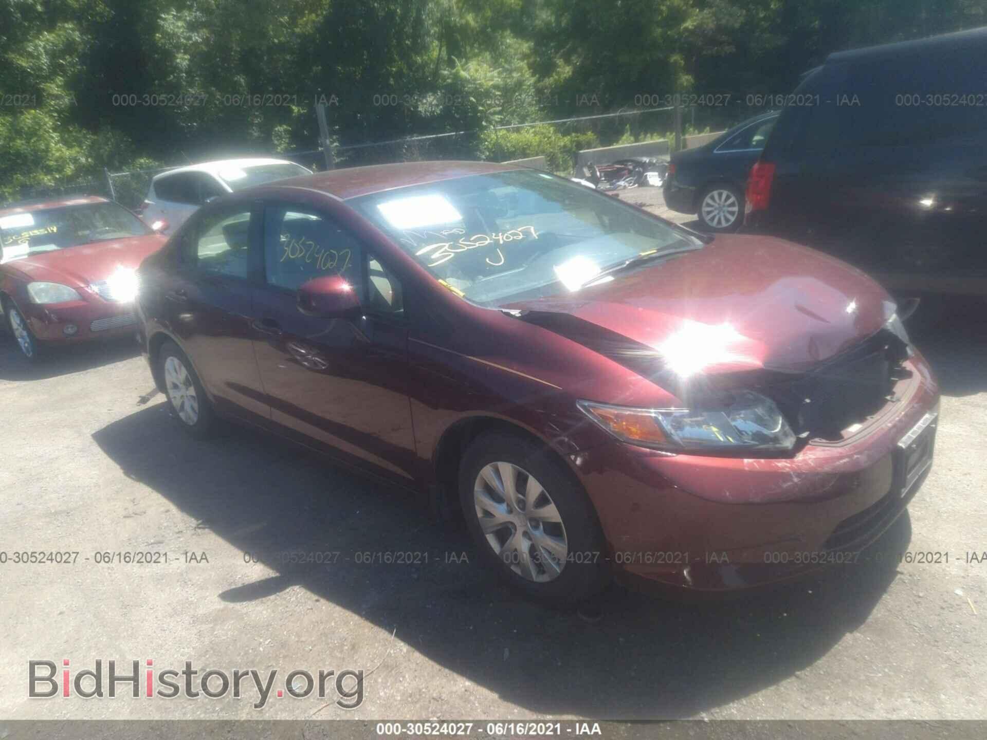 Фотография 19XFB2F52CE363351 - HONDA CIVIC SDN 2012