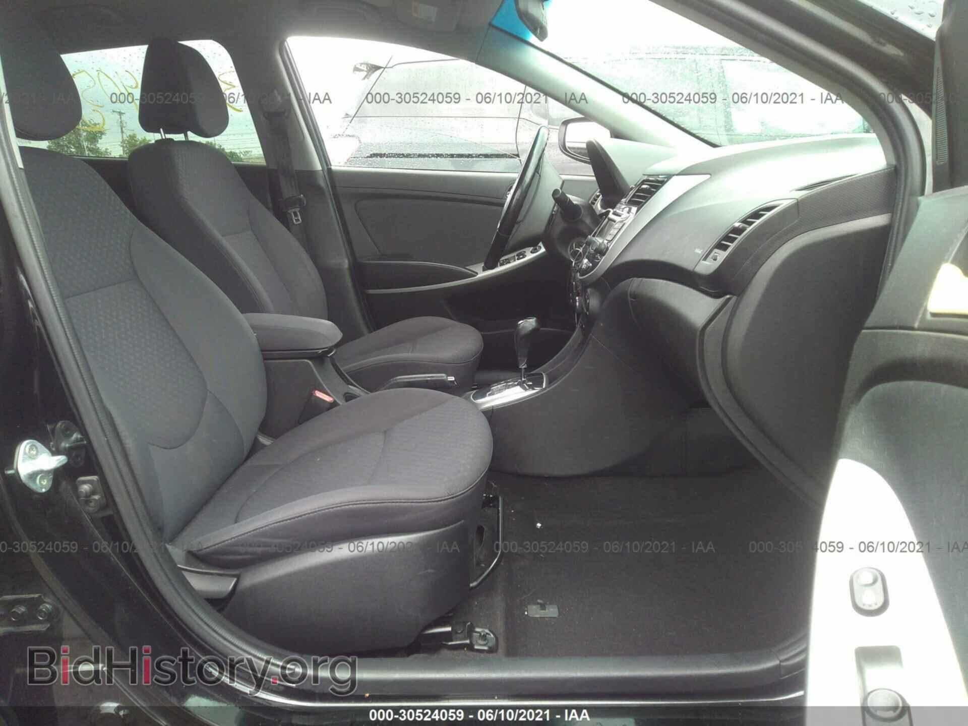 2013 HYUNDAI ACCENT - VIN: KMHCU5AE4DU138529 - Фото 5