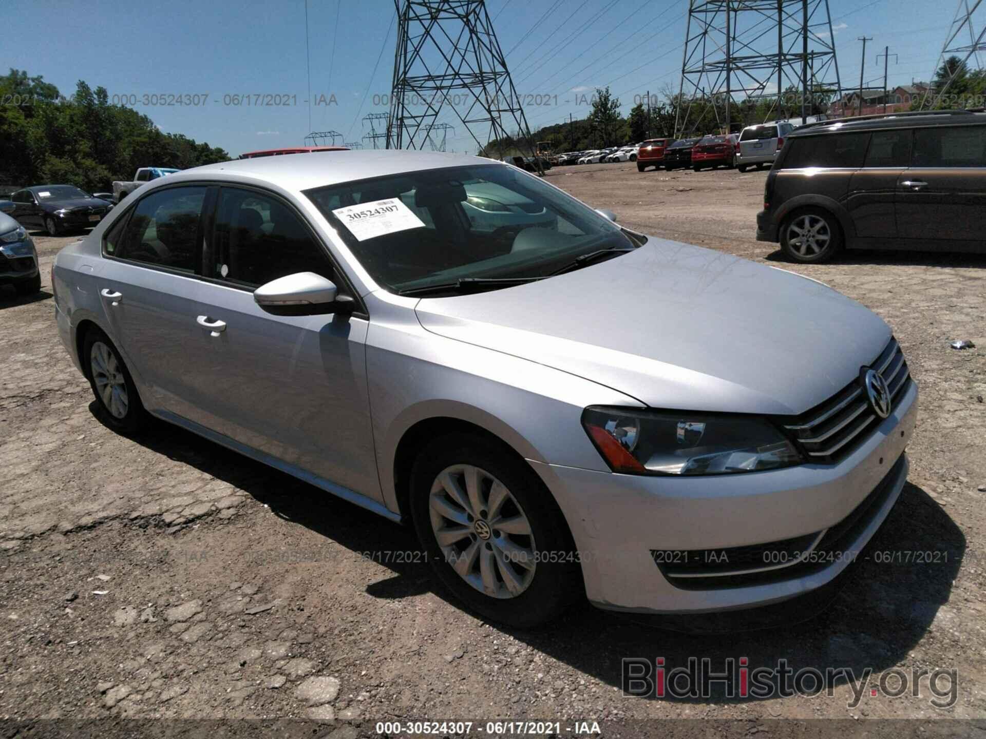 Photo 1VWAP7A36CC014843 - VOLKSWAGEN PASSAT 2012