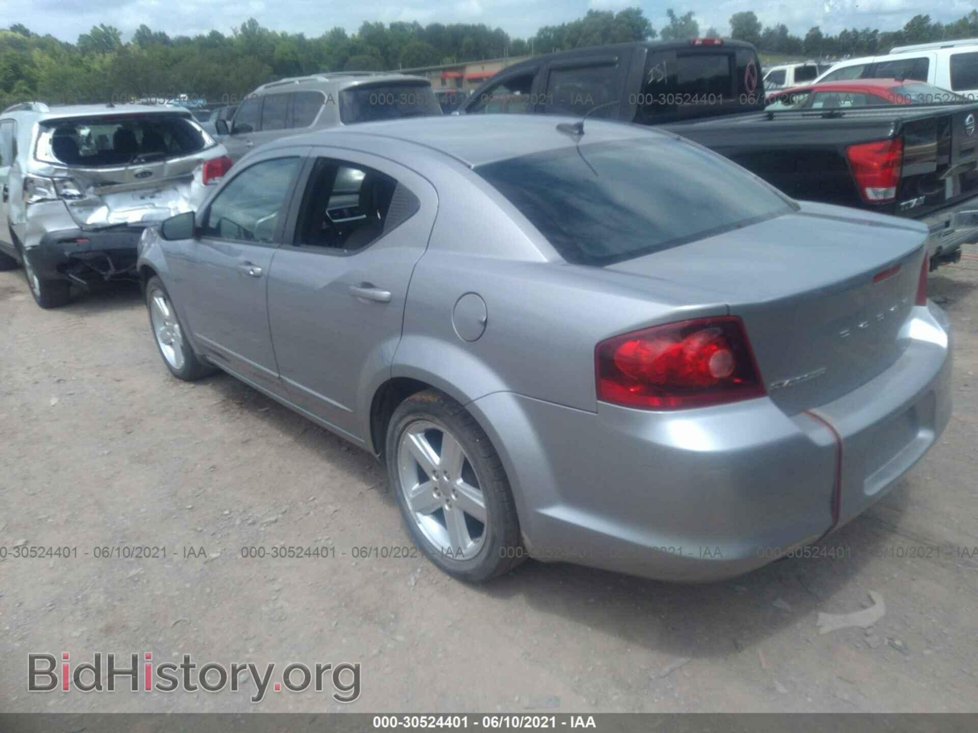 2013 DODGE AVENGER - VIN: 1C3CDZAB8DN642761 - Фото 3