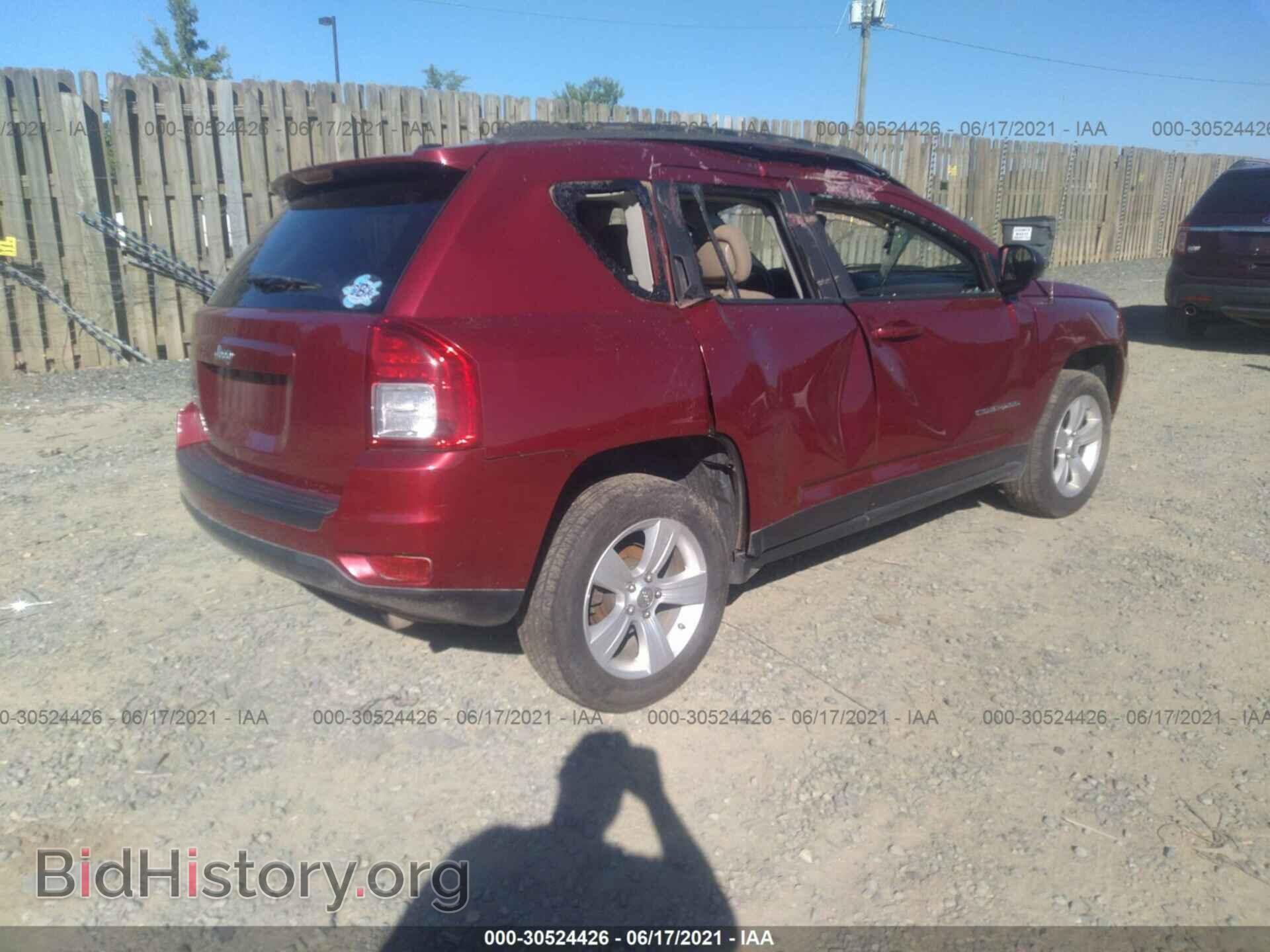 2013 JEEP COMPASS - VIN: 1C4NJDBBXDD101456 - Фото 4
