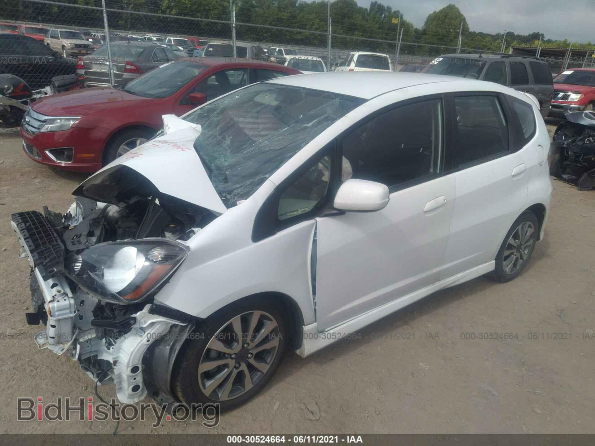 2013 HONDA FIT - VIN: JHMGE8H58DC059363 - Фото 2