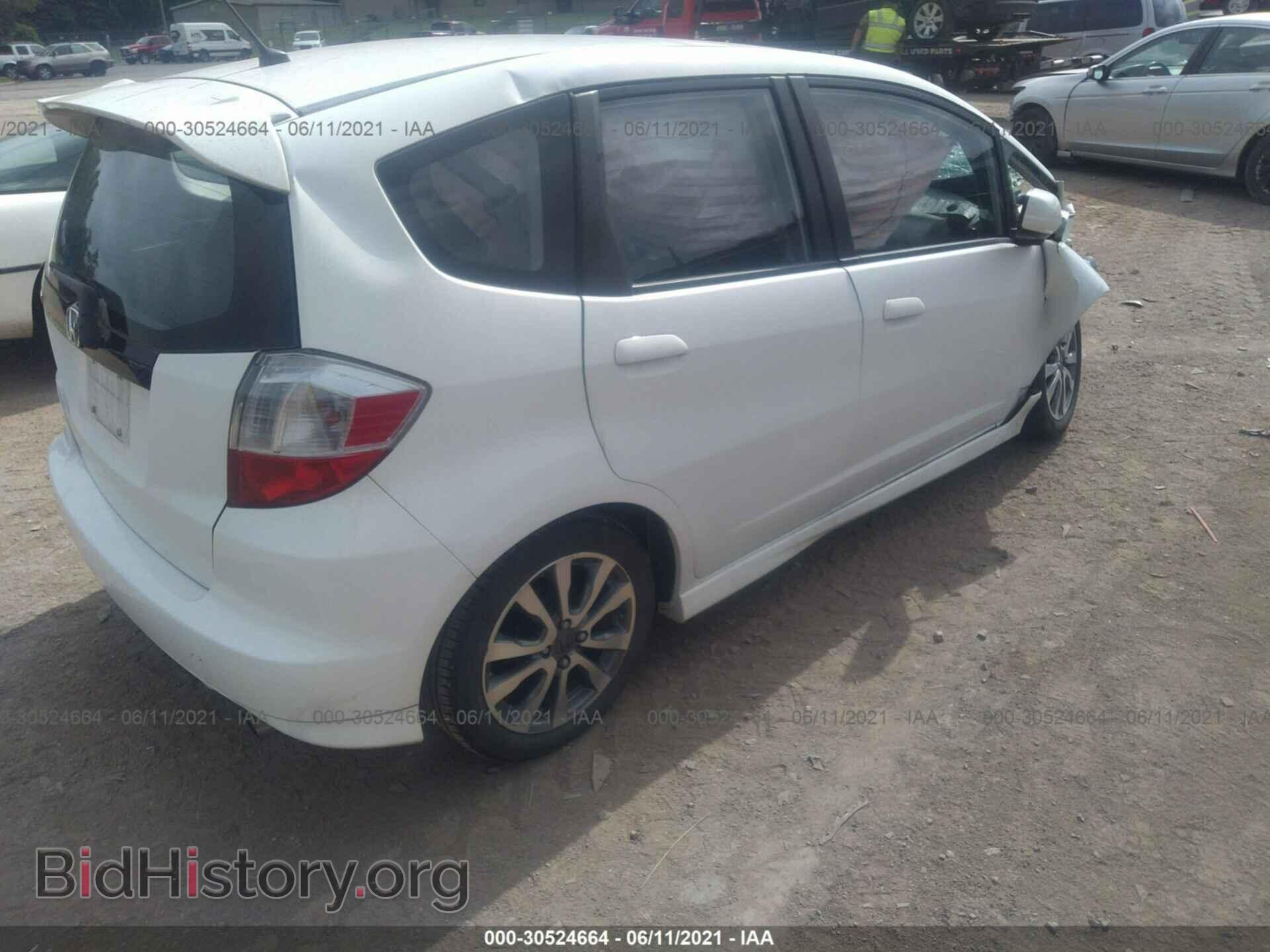 2013 HONDA FIT - VIN: JHMGE8H58DC059363 - Фото 4