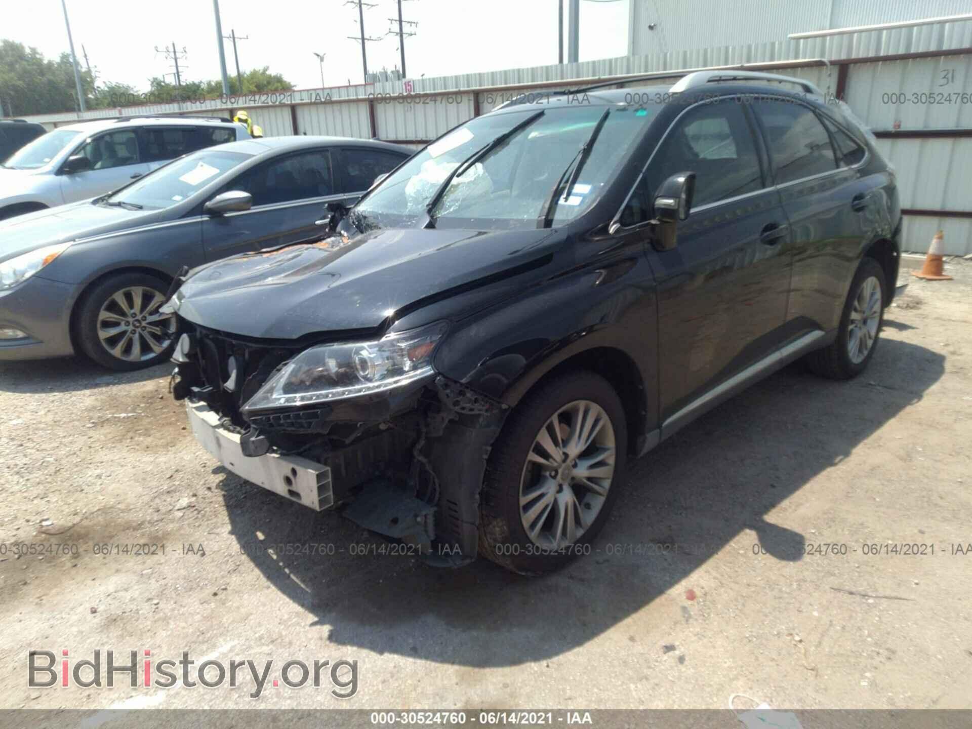 2013 LEXUS RX 350 - VIN: 2T2ZK1BA5DC111504 - Фото 2