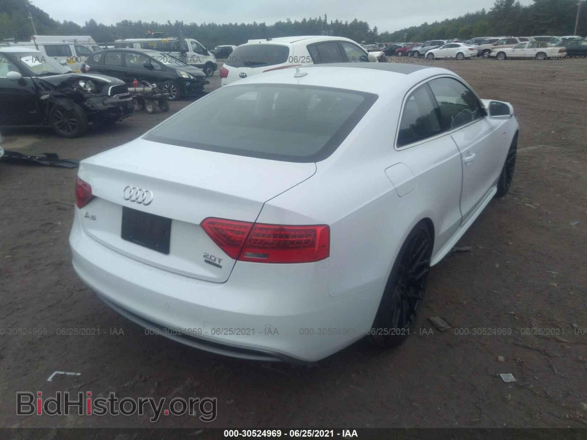 2016 AUDI A5 - VIN: WAUM2AFR4GA000754 - Photo 4