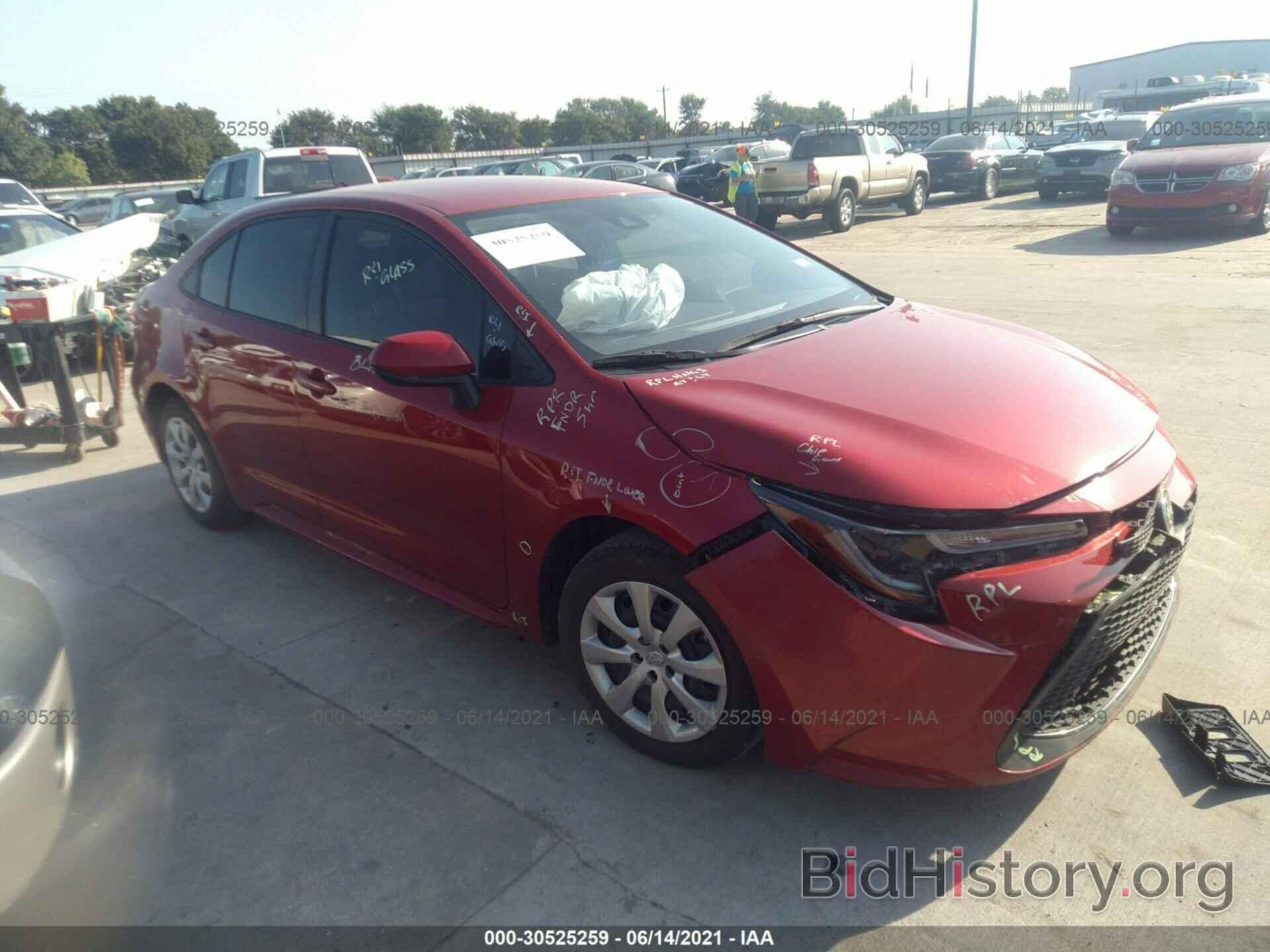 Photo JTDEPRAE2LJ106383 - TOYOTA COROLLA 2020