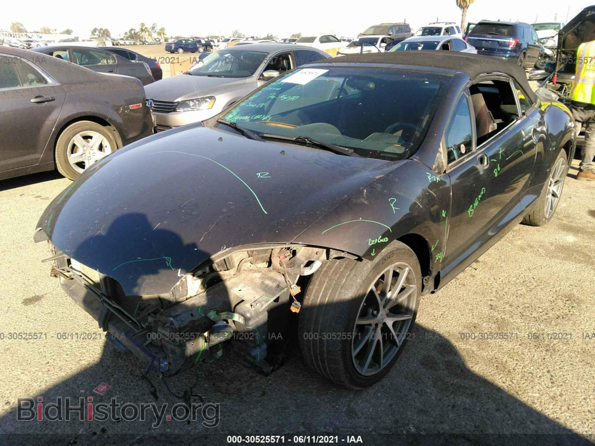 2012 MITSUBISHI ECLIPSE - VIN: 4A37L2EF8CE001884 - Фото 2