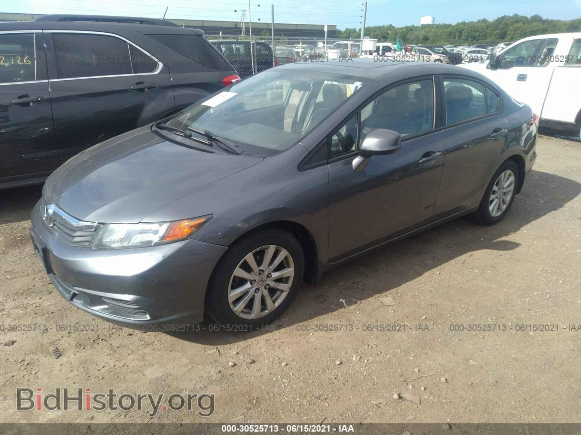 2012 HONDA CIVIC SDN - VIN: 19XFB2F93CE001029 - Фото 2
