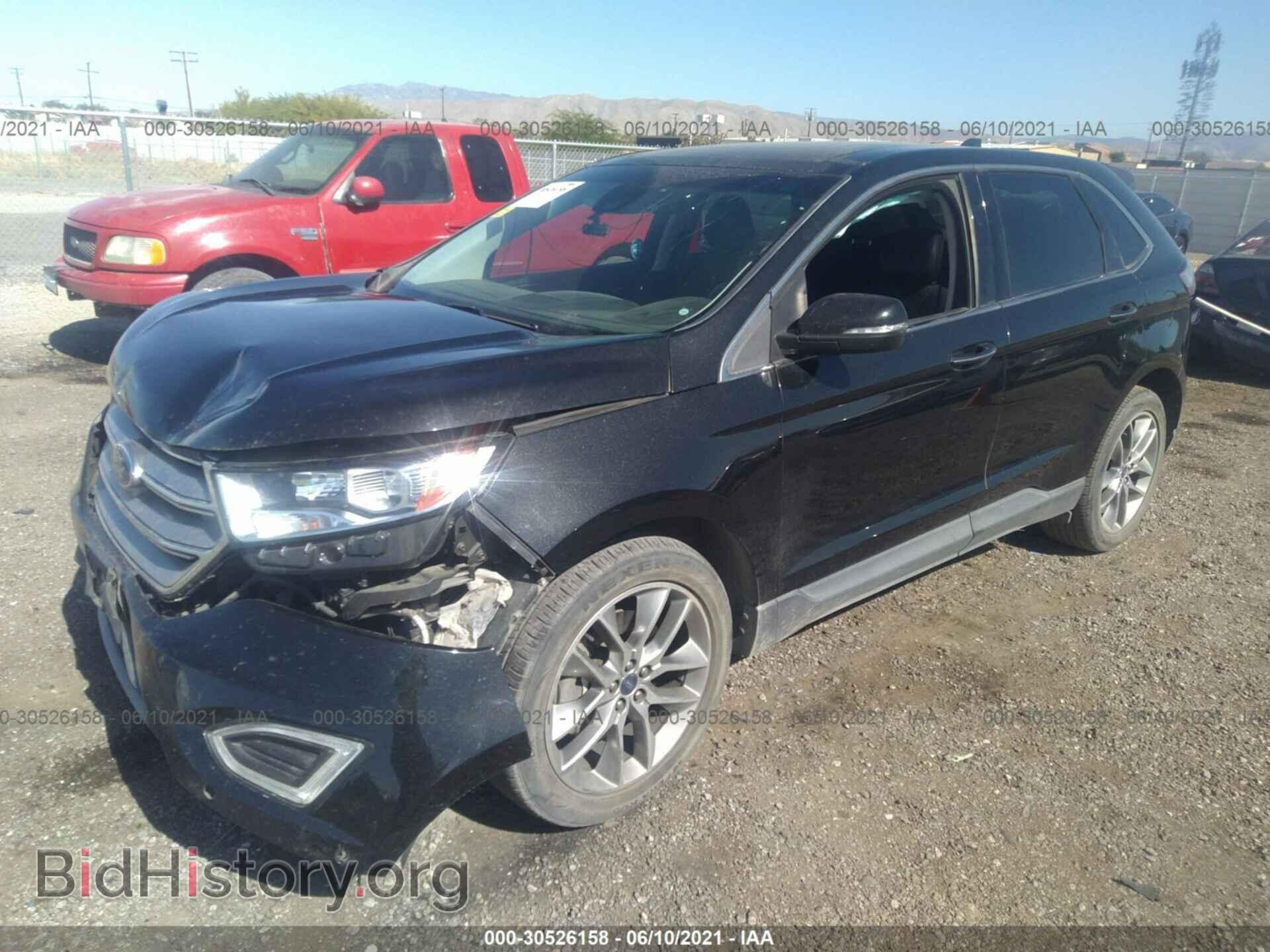 2015 FORD EDGE - VIN: 2FMPK4K89FBC14989 - Фото 2