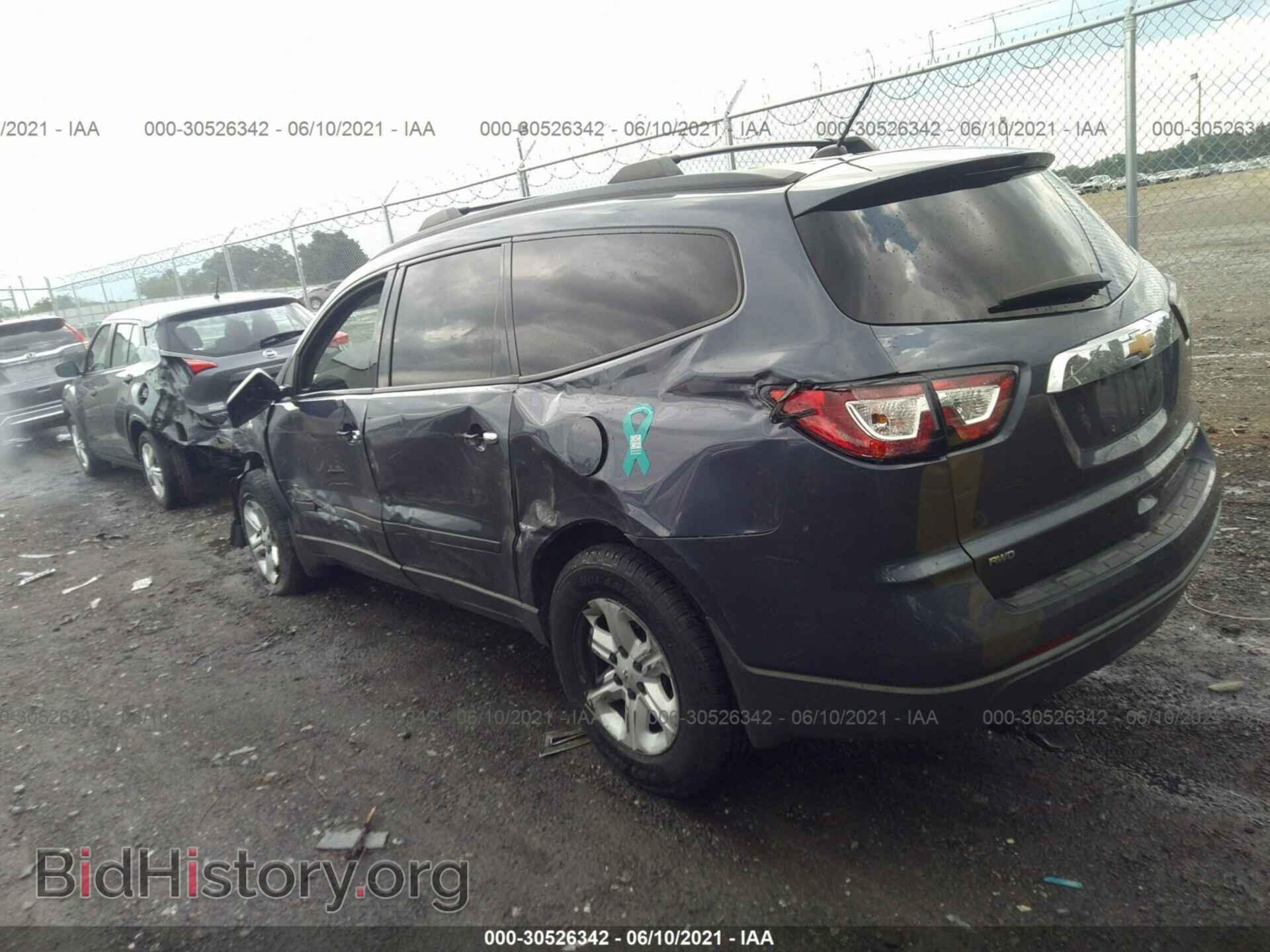 2014 CHEVROLET TRAVERSE - VIN: 1GNKVFKD9EJ206438 - Фото 3