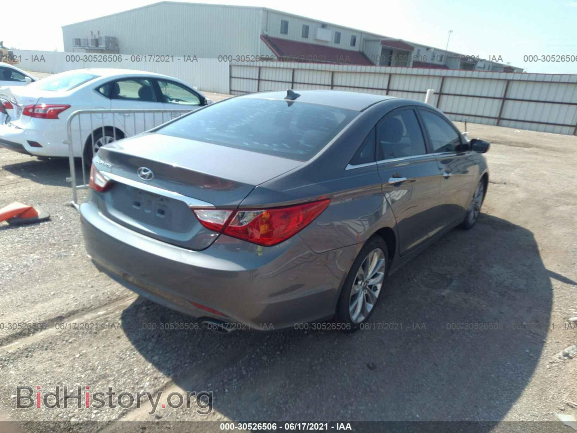 2013 HYUNDAI SONATA - VIN: 5NPEC4AC2DH763594 - Фото 4