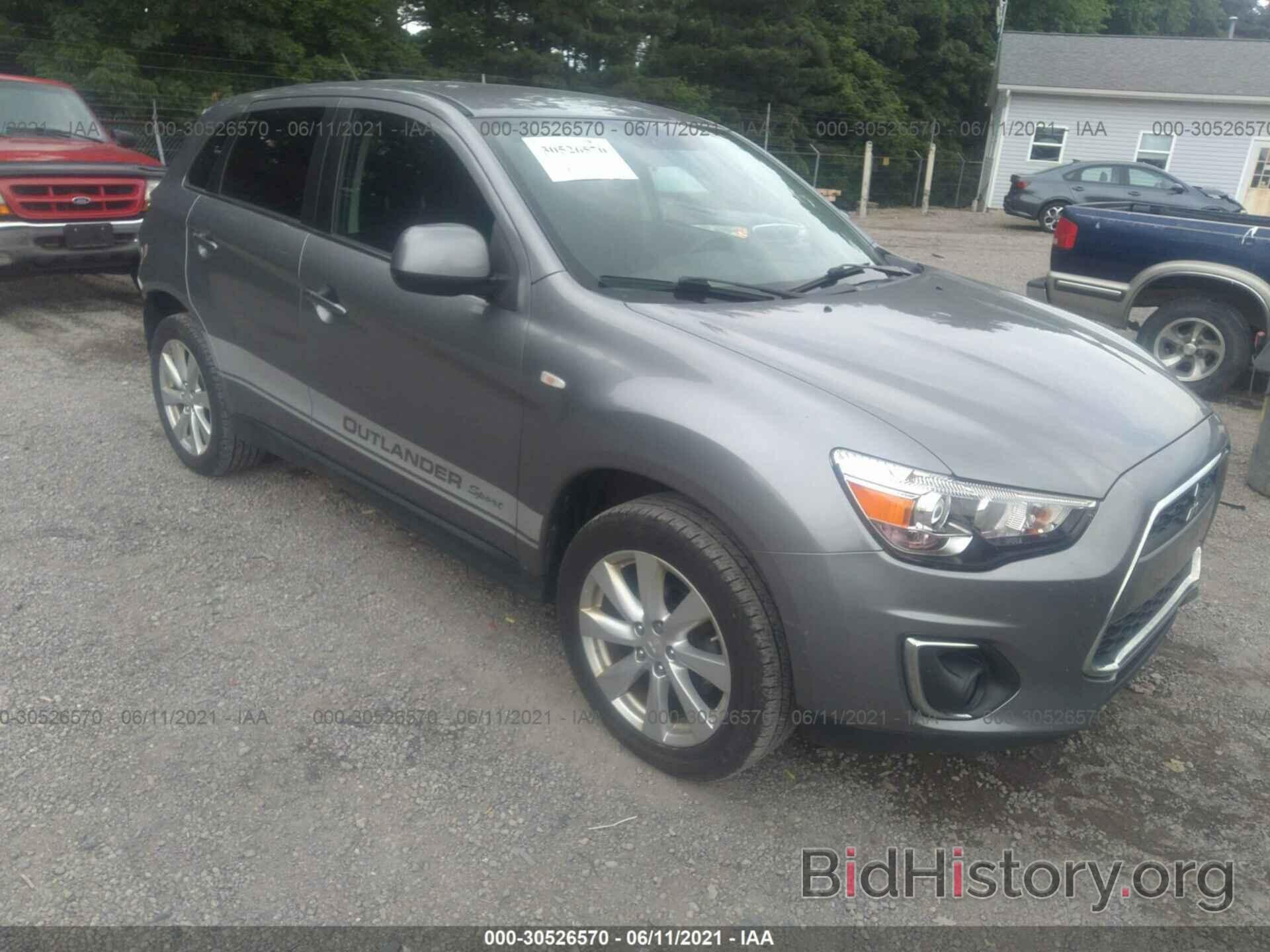 Photo 4A4AR4AU1EE025415 - MITSUBISHI OUTLANDER SPORT 2014