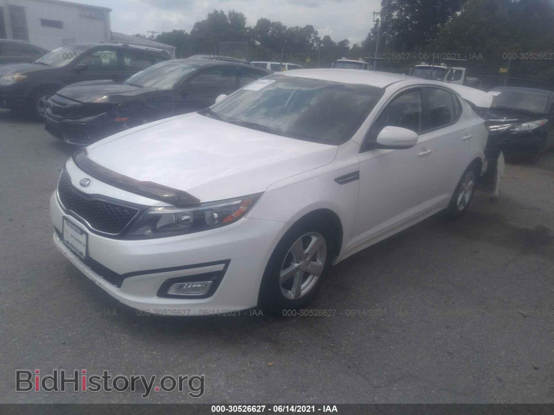 2015 KIA OPTIMA - VIN: KNAGM4A73F5645014 - Фото 2