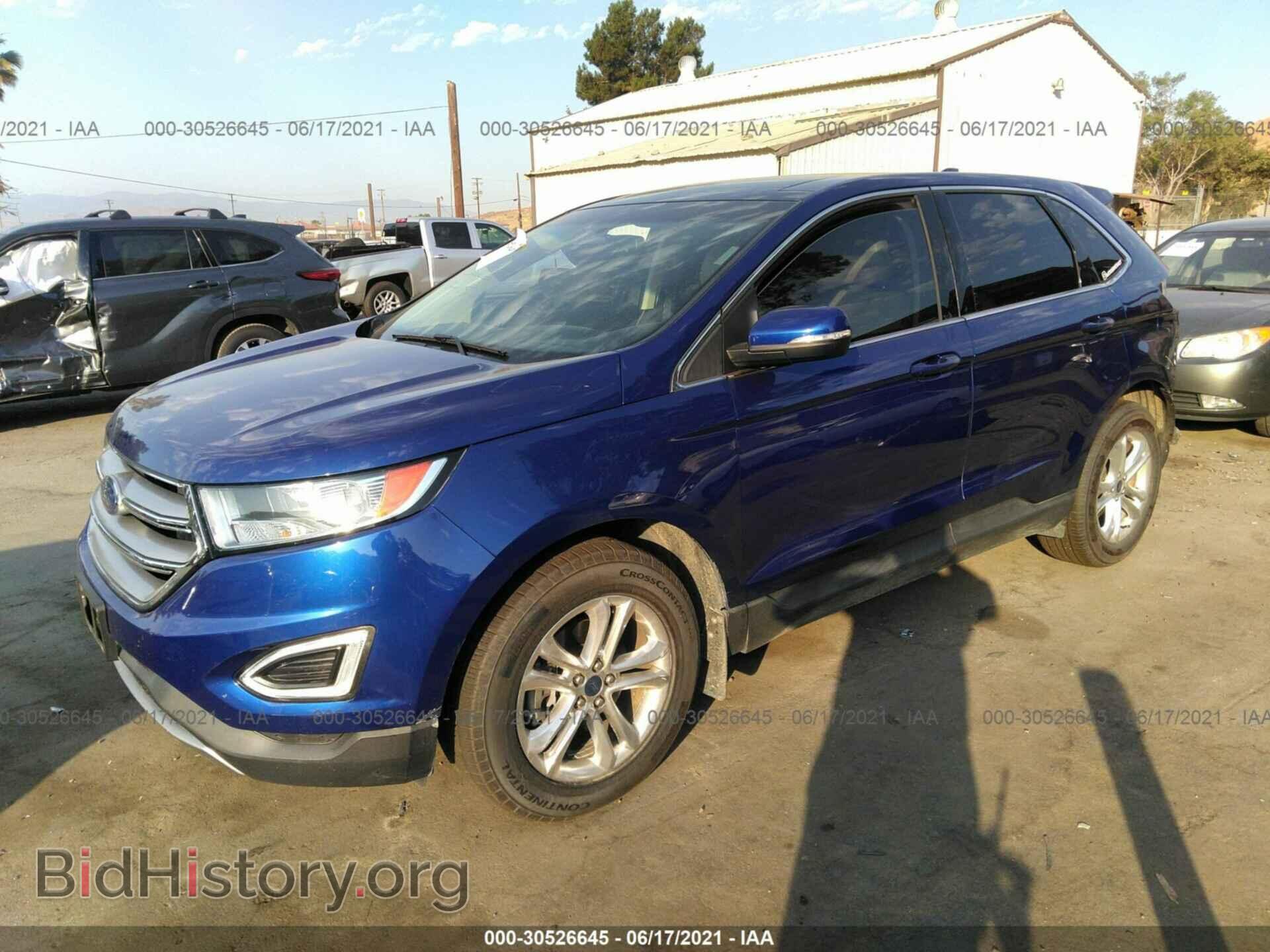 2015 FORD EDGE - VIN: 2FMTK3J87FBC34605 - Photo 2