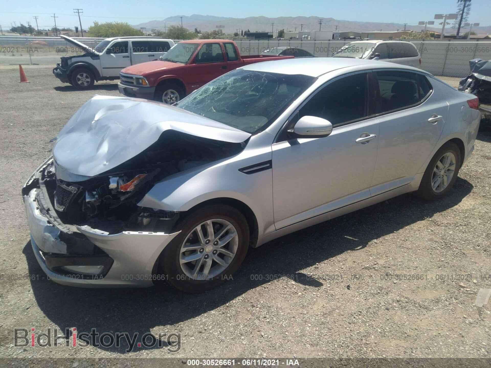 2013 KIA OPTIMA - VIN: KNAGM4A72D5326278 - Фото 2