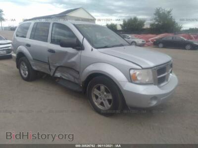 2008 Dodge DURANGO SLT, серебристый — VIN 1D8HB48NX8F128194, IAAI