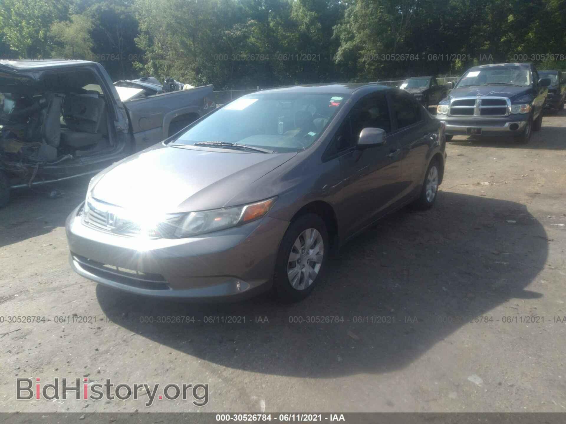 2012 HONDA CIVIC SDN - VIN: 19XFB2F52CE093473 - Photo 2