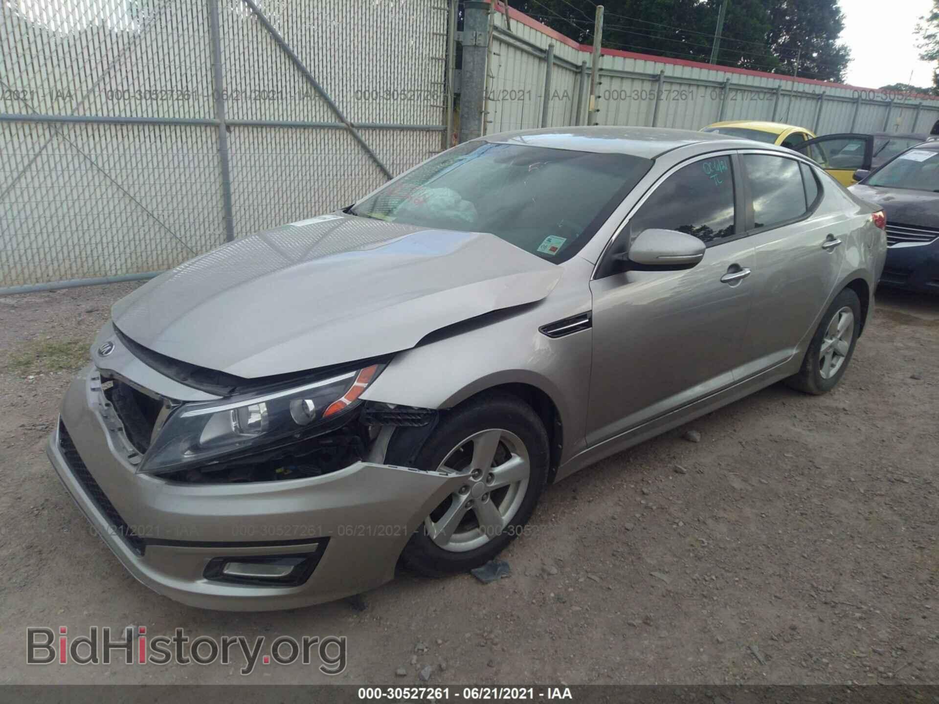 2015 KIA OPTIMA - VIN: KNAGM4A76F5528558 - Photo 2