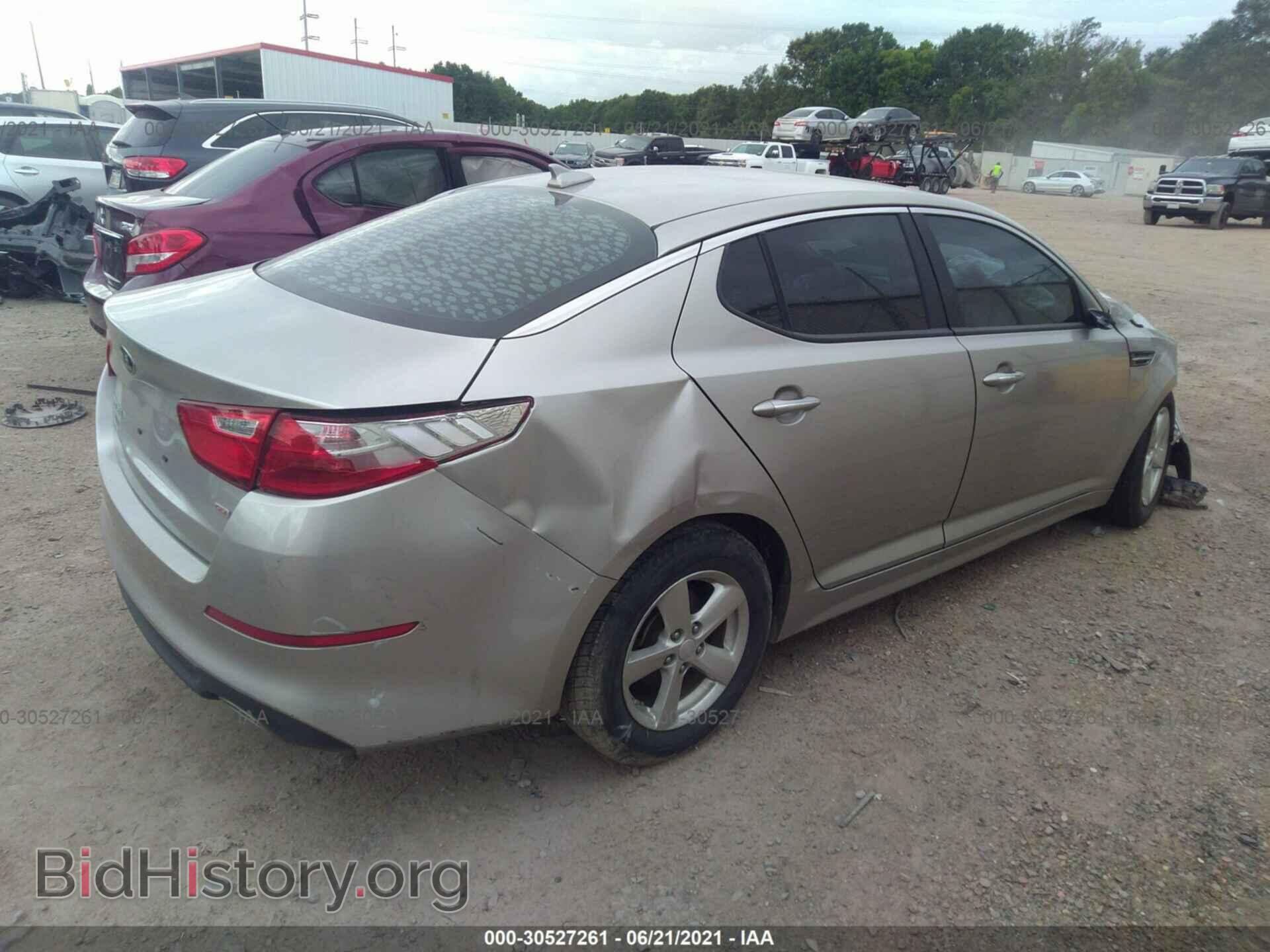 2015 KIA OPTIMA - VIN: KNAGM4A76F5528558 - Photo 4