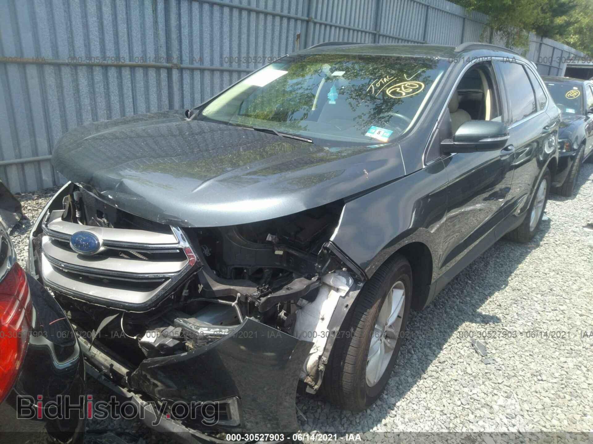 2015 FORD EDGE - VIN: 2FMTK4J99FBB75765 - Фото 2