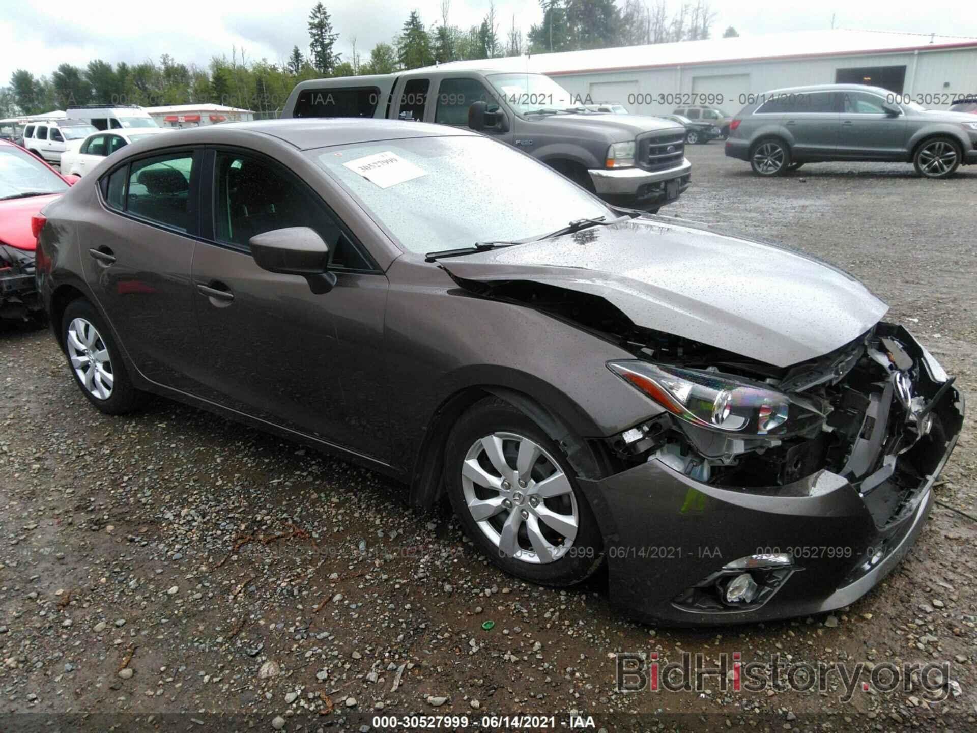 Photo 3MZBM1T73GM321918 - MAZDA MAZDA3 2016