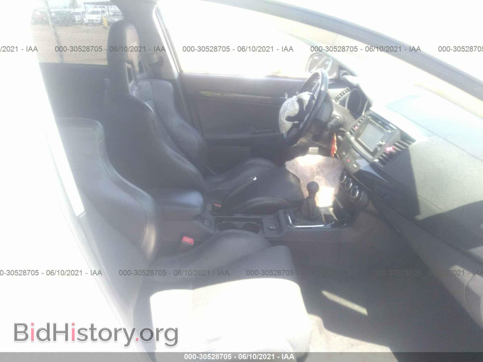 2014 MITSUBISHI LANCER EVOLUTION - VIN: JA32W8FV9EU009562 - Фото 5