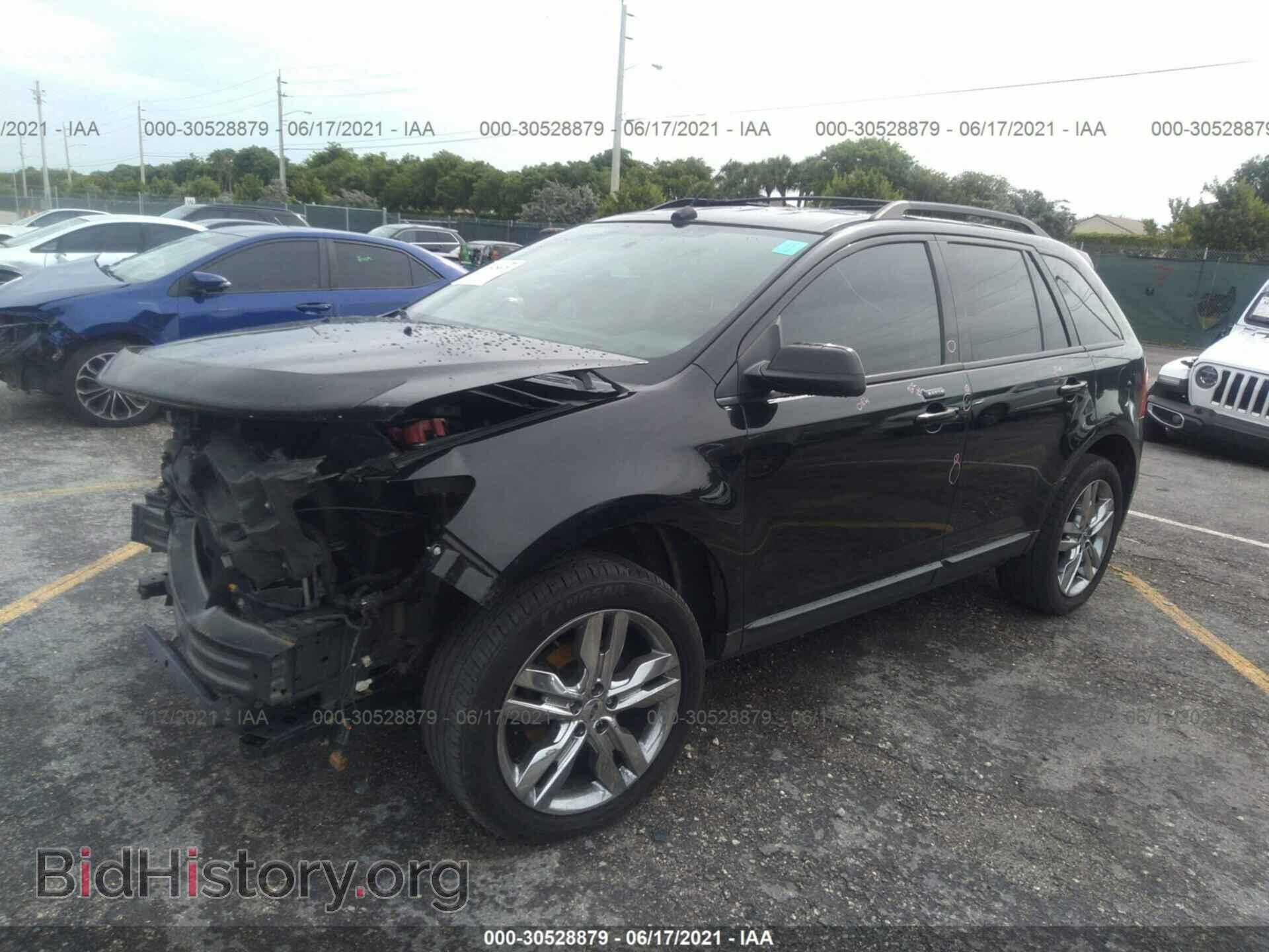 2014 FORD EDGE - VIN: 2FMDK3JC7EBB66801 - Фото 2