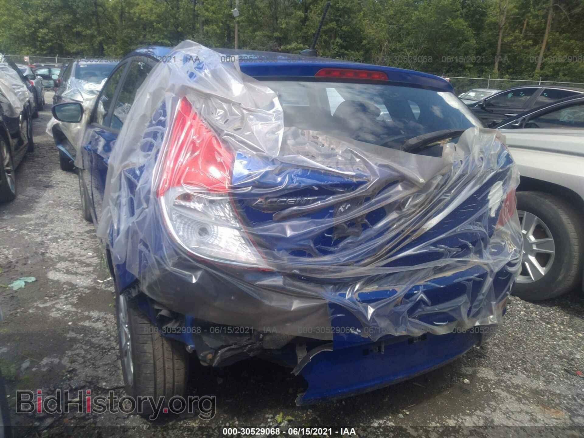 2013 HYUNDAI ACCENT - VIN: KMHCT5AE6DU060323 - Фото 3