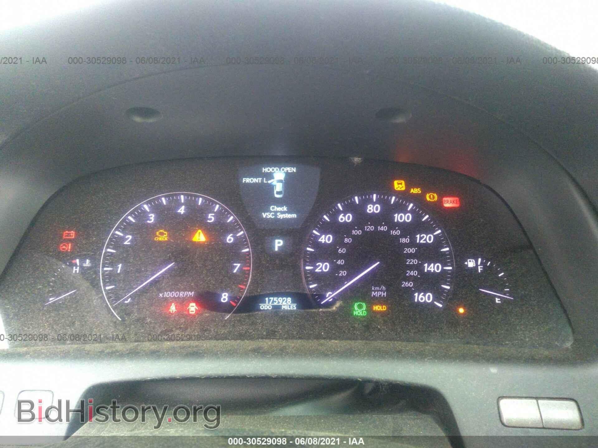 2007 LEXUS LS 460 - VIN: JTHGL46F375014754 - Фото 7