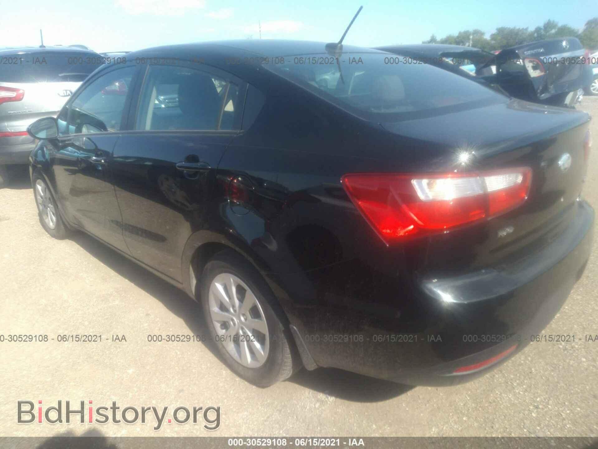 2013 KIA RIO - VIN: KNADN4A35D6282333 - Photo 3