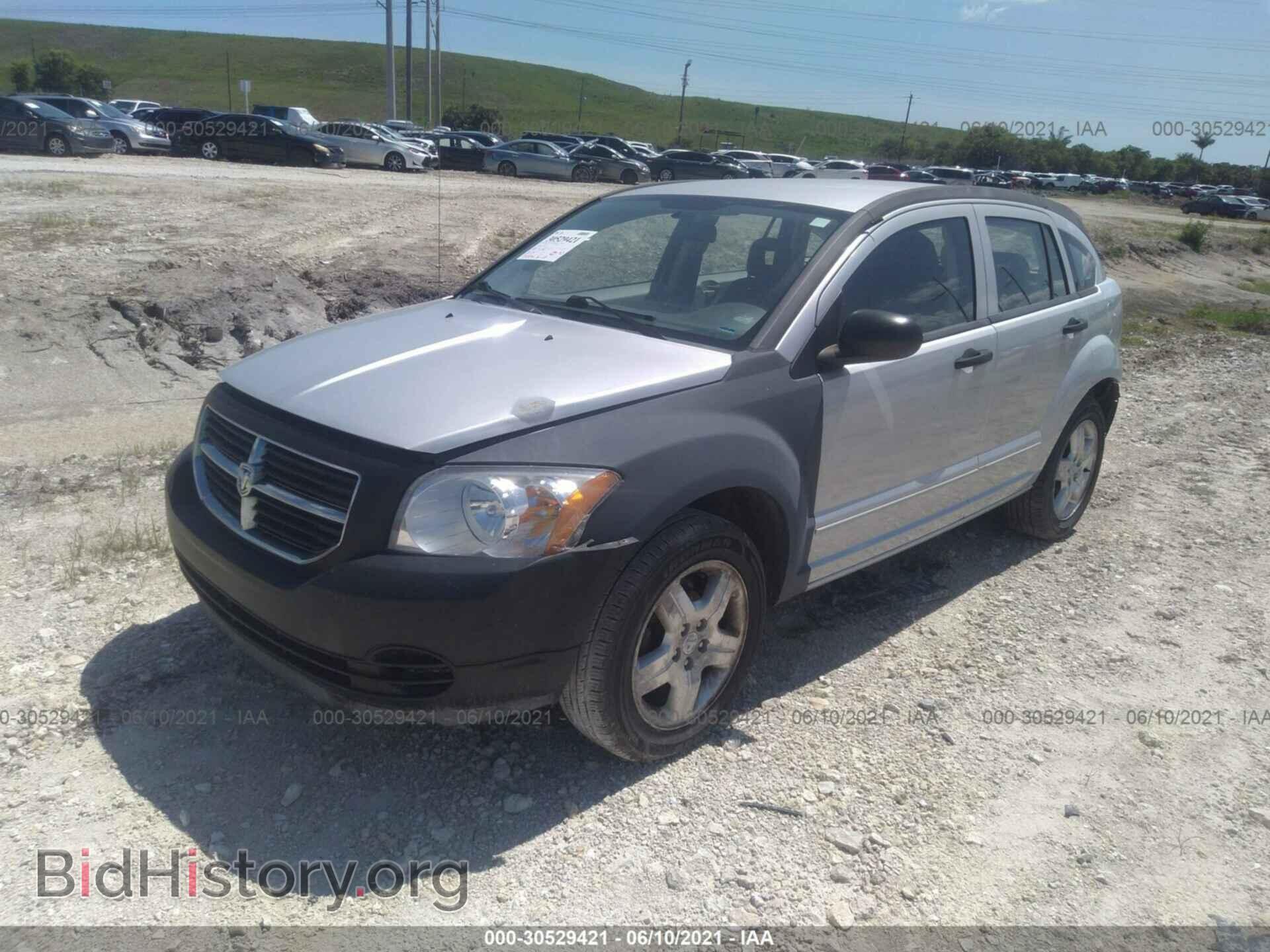 2007 DODGE CALIBER - VIN: 1B3HB48B27D262813 - Фото 2
