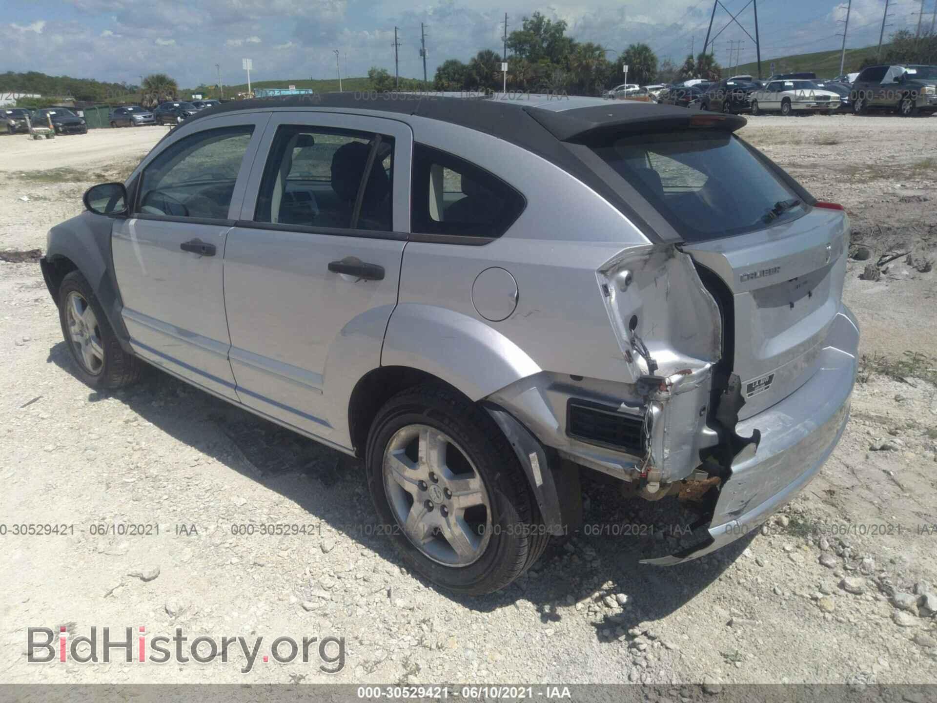 2007 DODGE CALIBER - VIN: 1B3HB48B27D262813 - Фото 3
