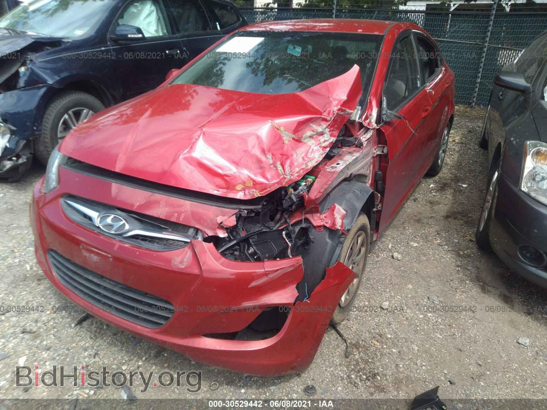 2014 HYUNDAI ACCENT - VIN: KMHCT4AE7EU619521 - Фото 6