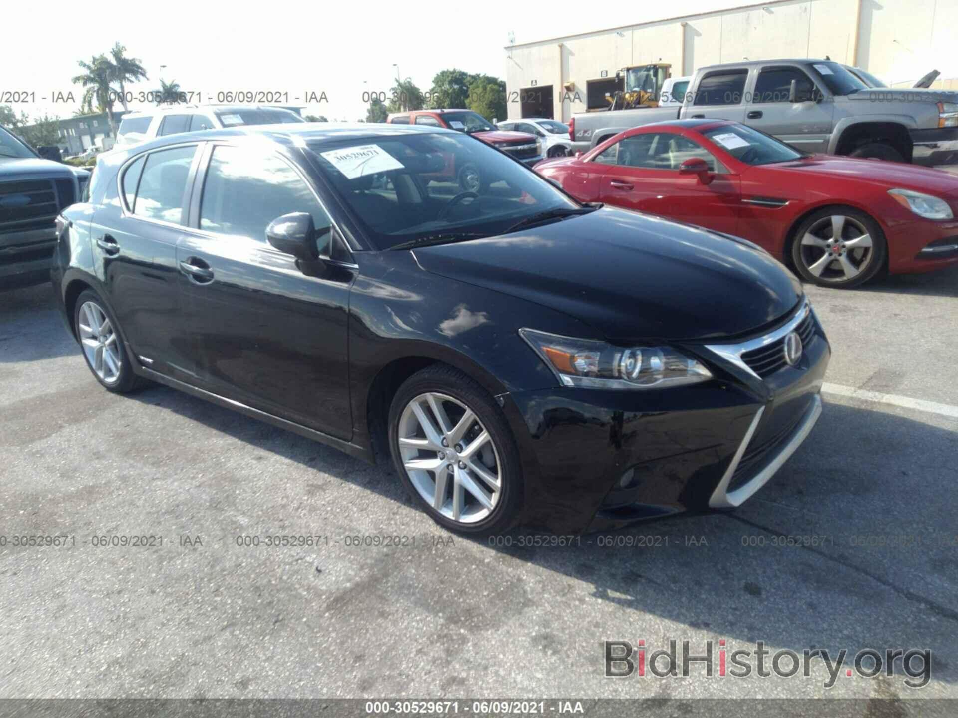 Photo JTHKD5BH6F2231784 - LEXUS CT 200H 2015