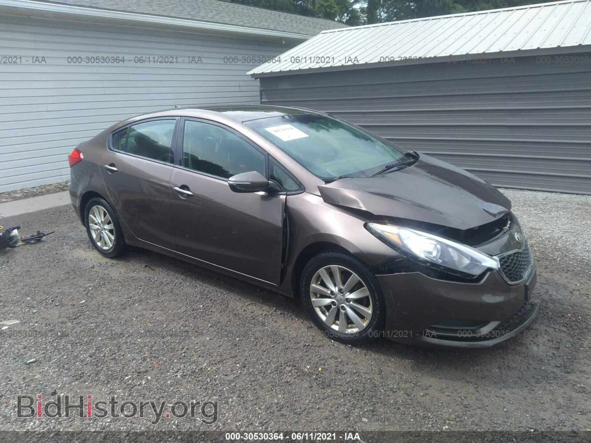 Фотография KNAFX4A67F5256497 - KIA FORTE 2015