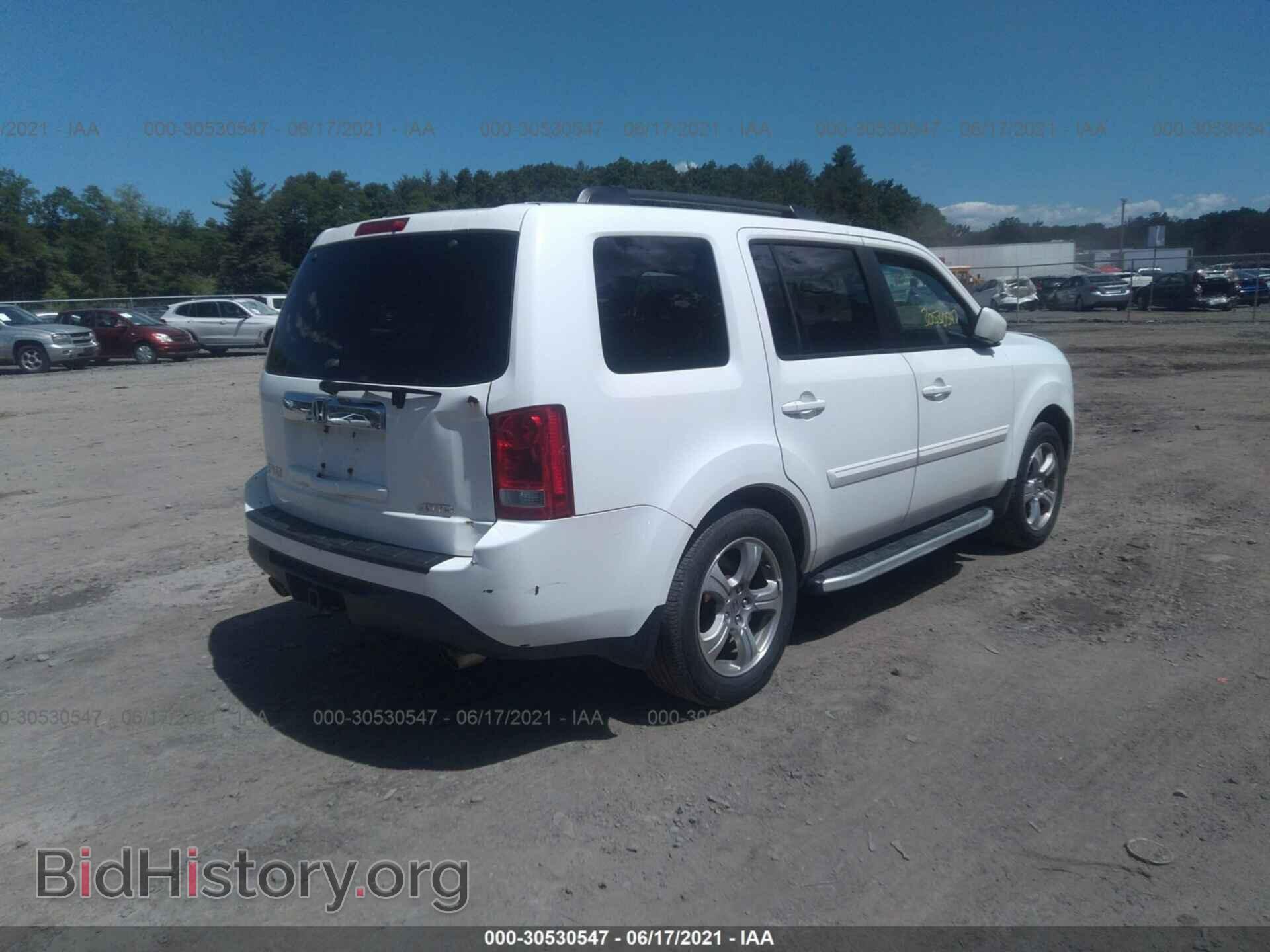2012 HONDA PILOT - VIN: 5FNYF4H50CB086229 - Фото 4